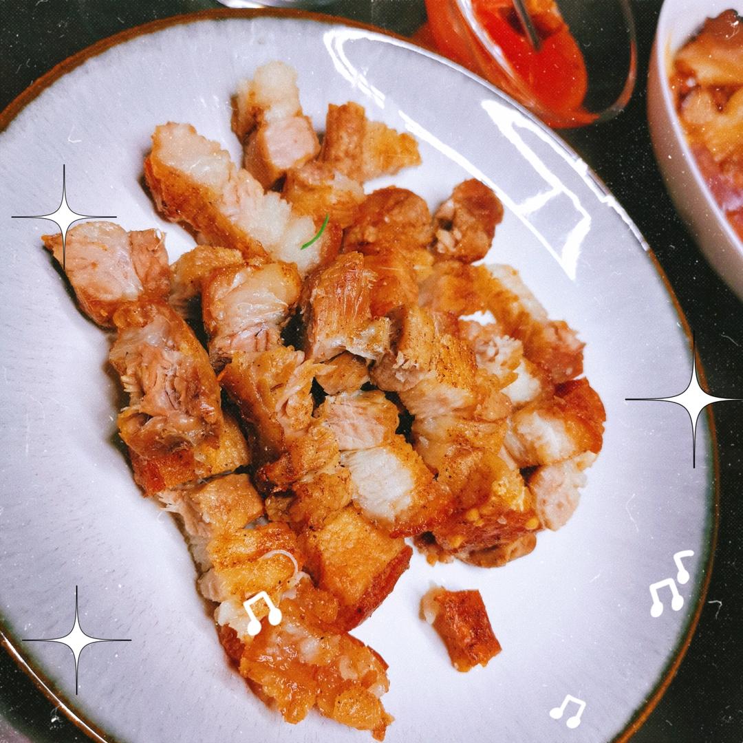 空气炸锅脆皮五花肉