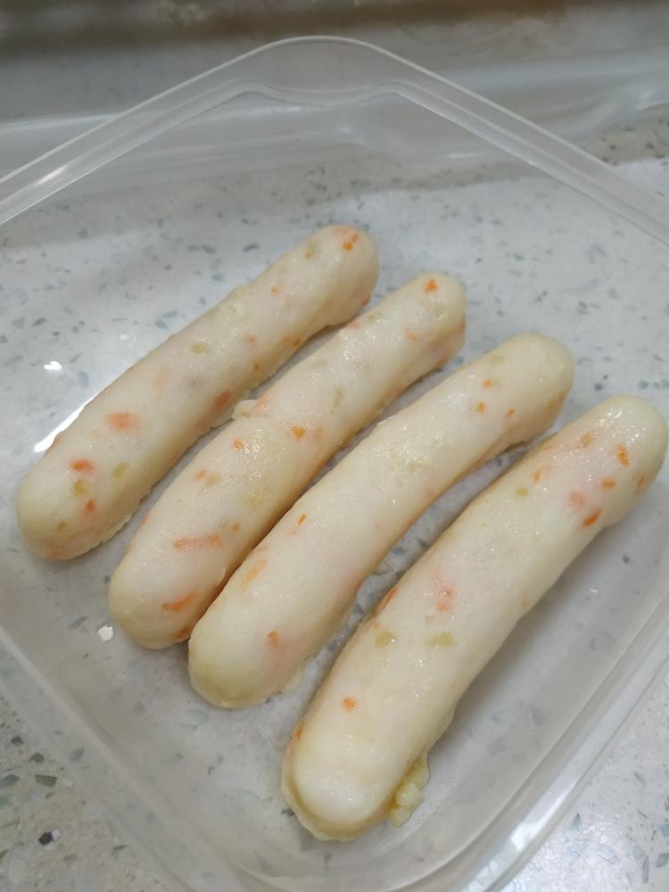 胡萝卜土豆鱼肉肠（辅食）的做法