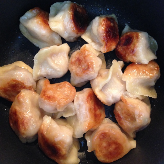 简单速冻煎饺
