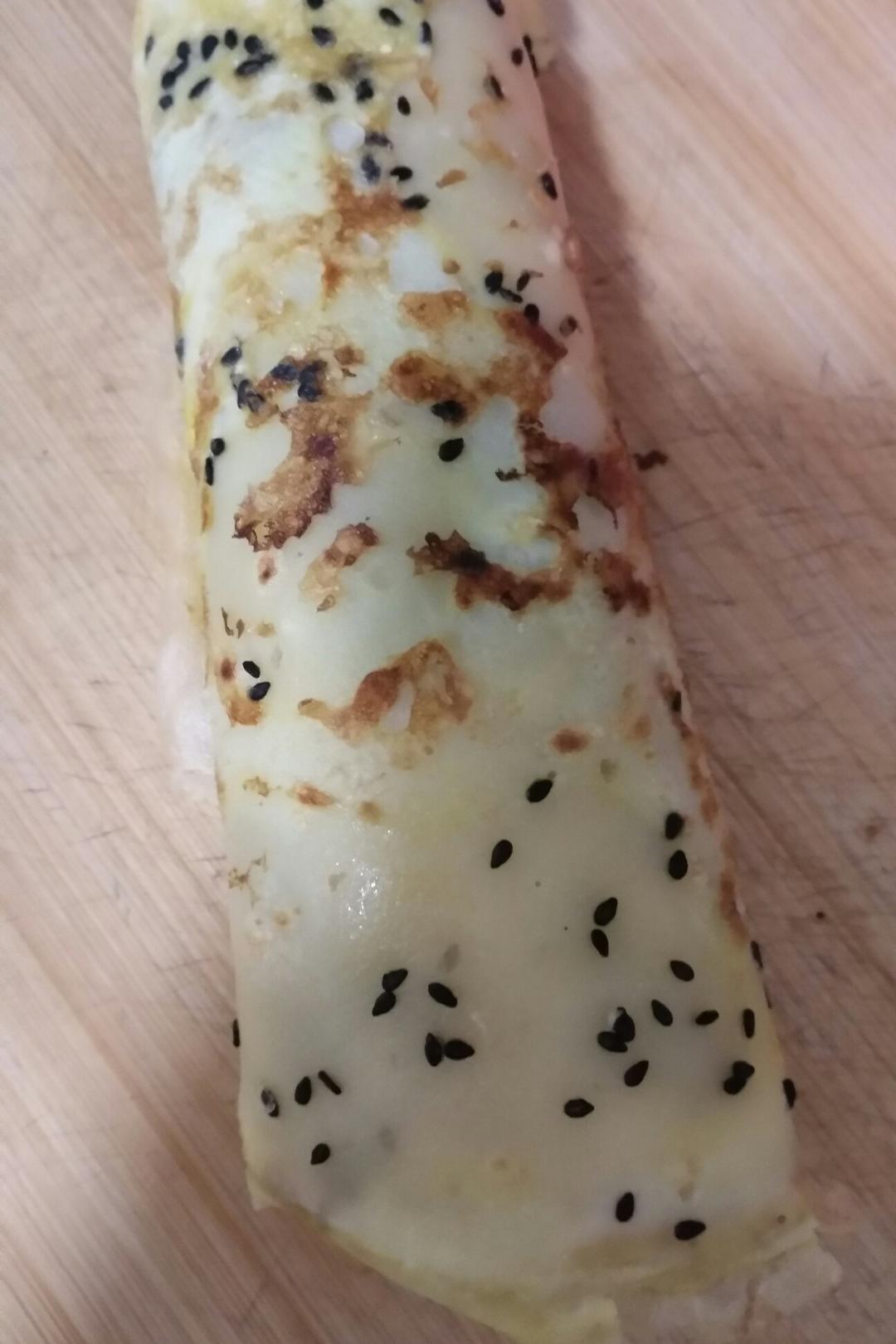 绿豆面煎饼果子