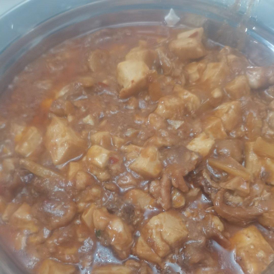 可以狂炫三碗饭的【脑花豆腐】