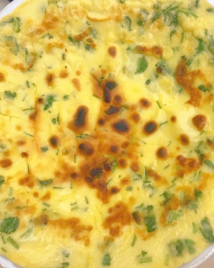 葱花鸡蛋饼