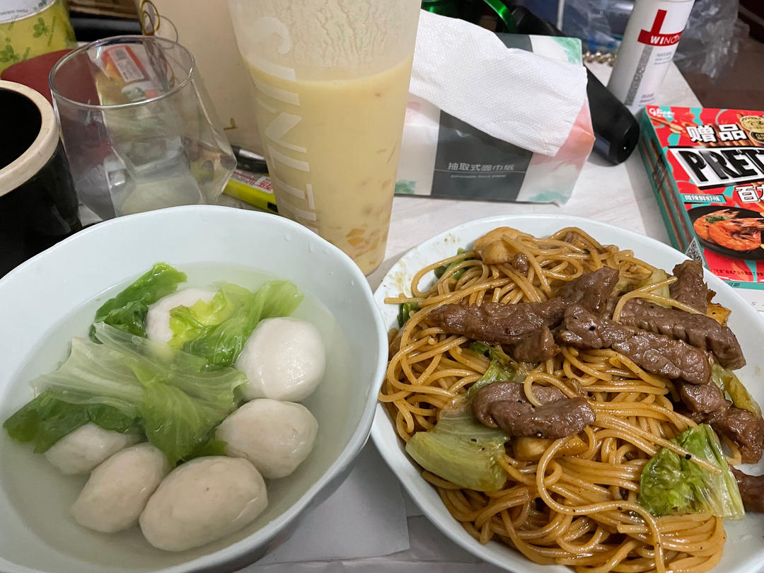 秒杀西餐厅黑椒牛排意面🍝