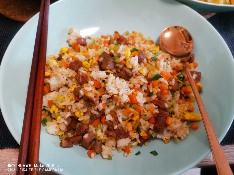 牛排蛋炒饭的做法