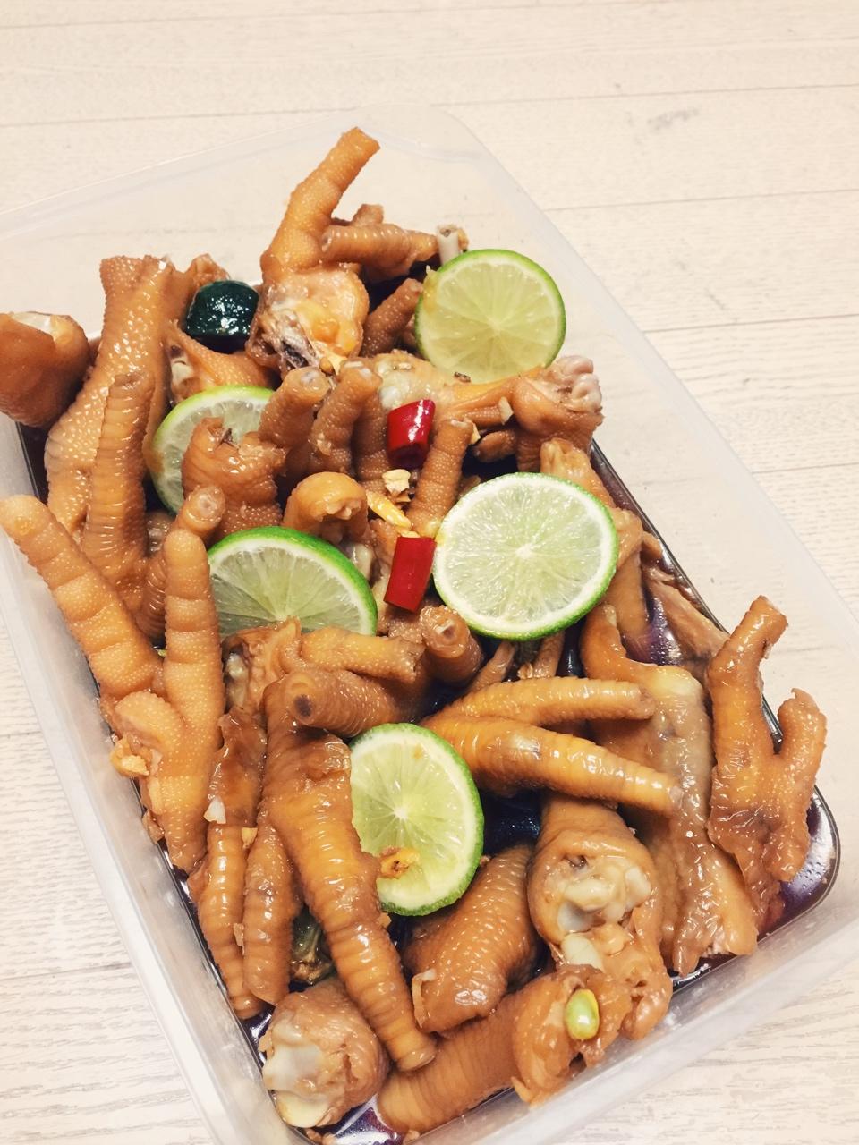 香辣蒜香凉拌爽脆鸡脚