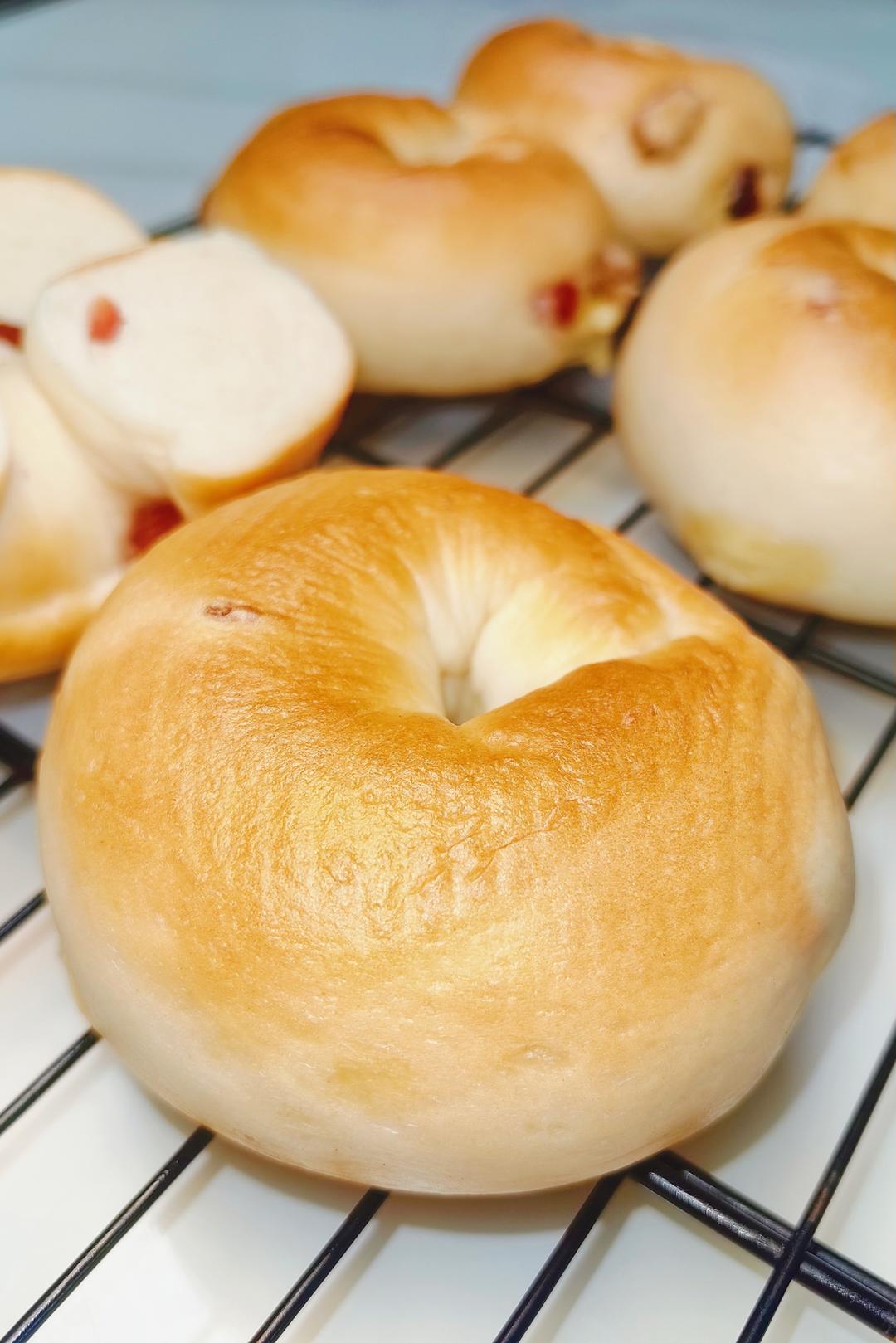 「蔓越莓贝果」的做法