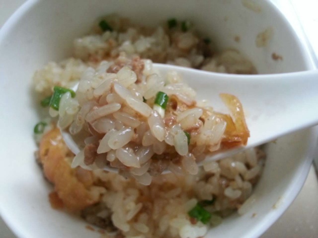 淡定的兔斯基做的温州糯米饭炊饭