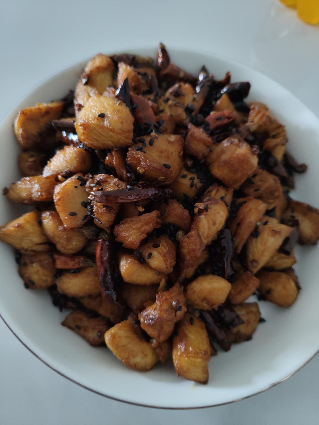 辣子鸡（鸡胸肉版）