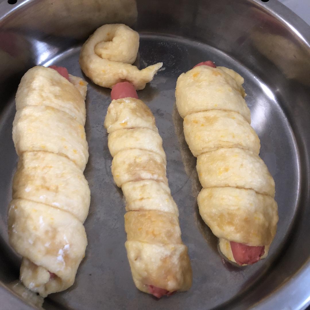 南瓜香肠卷
