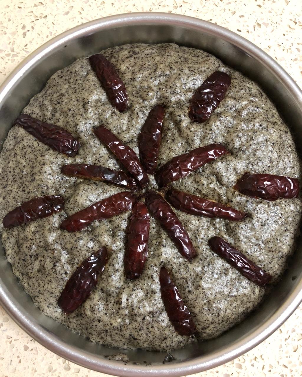 奶香黑芝麻发糕