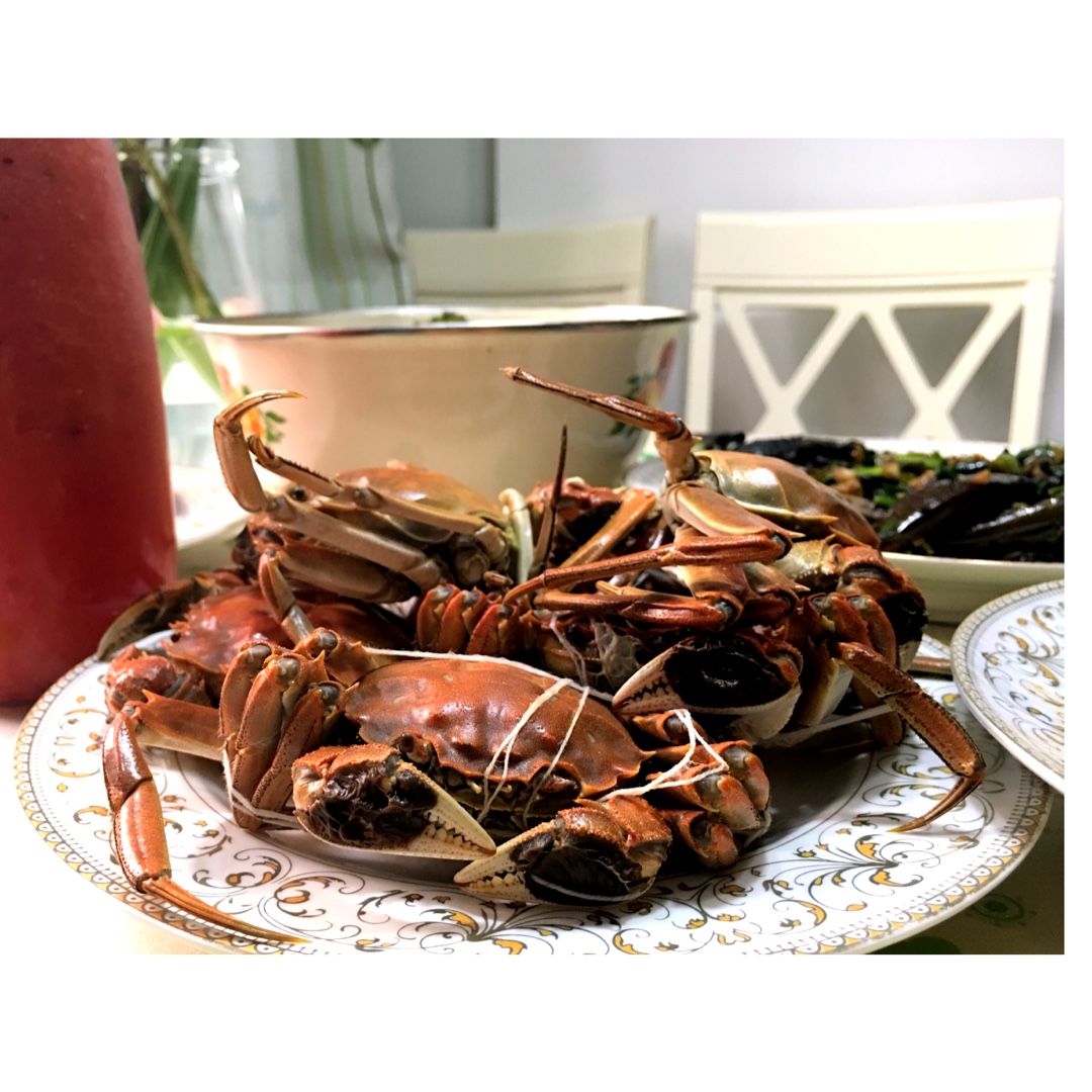 清蒸大闸蟹