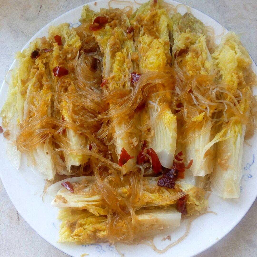 蒜蓉粉丝娃娃菜