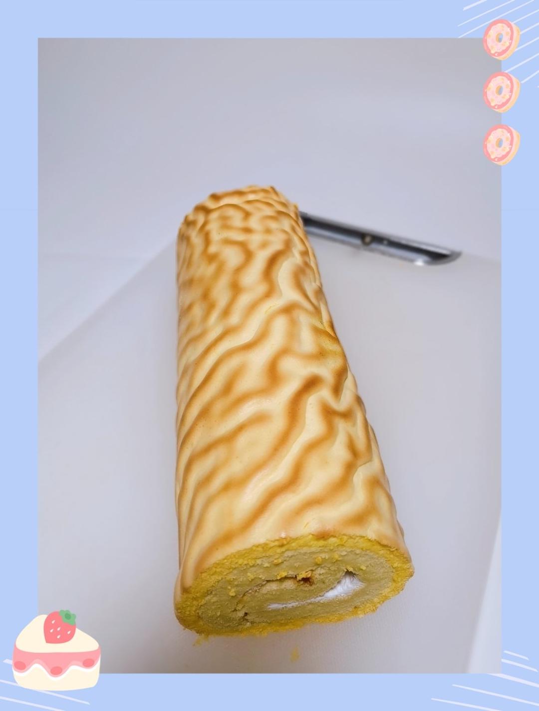 来做漂亮的虎皮蛋糕卷！