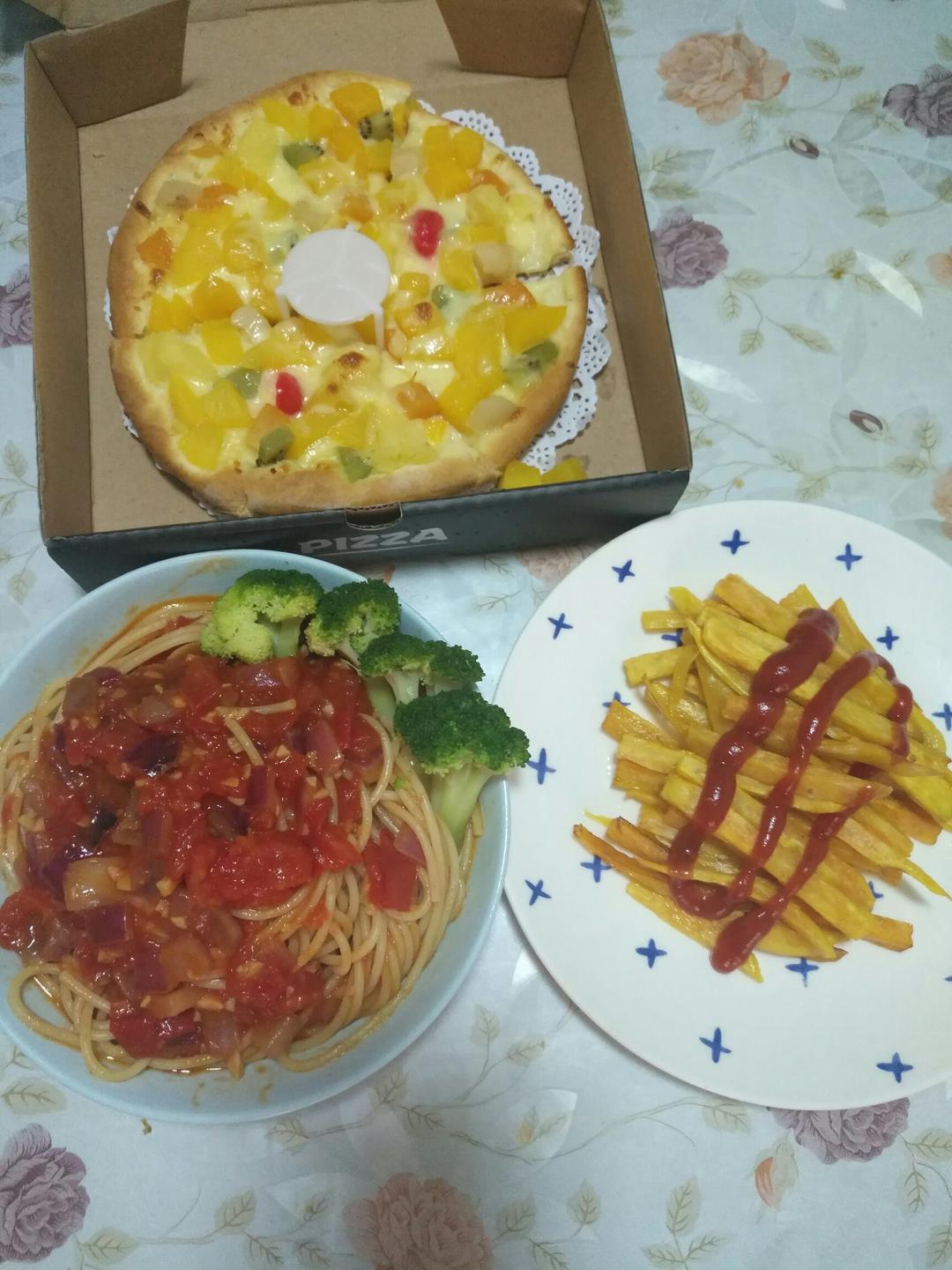 番茄肉酱意面