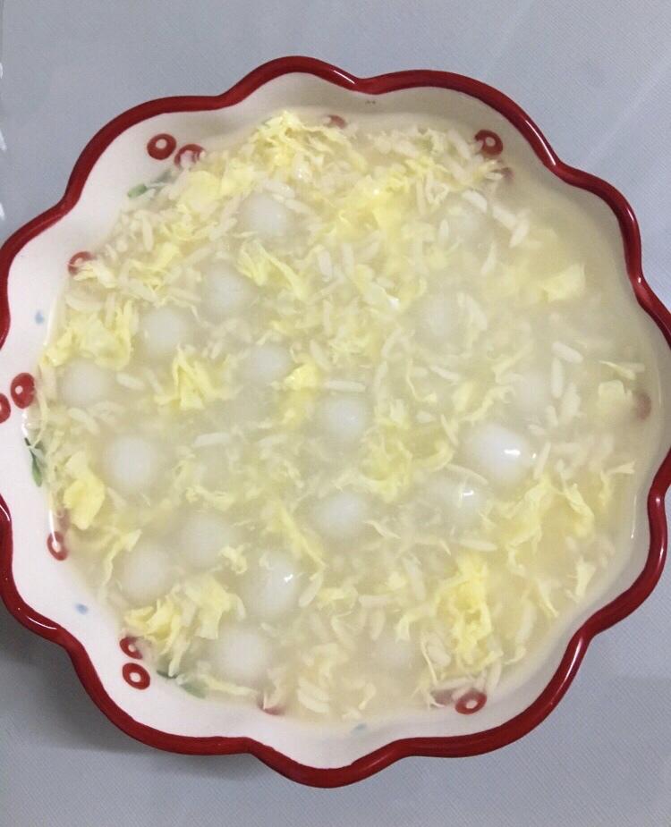 蛋花酒酿圆子