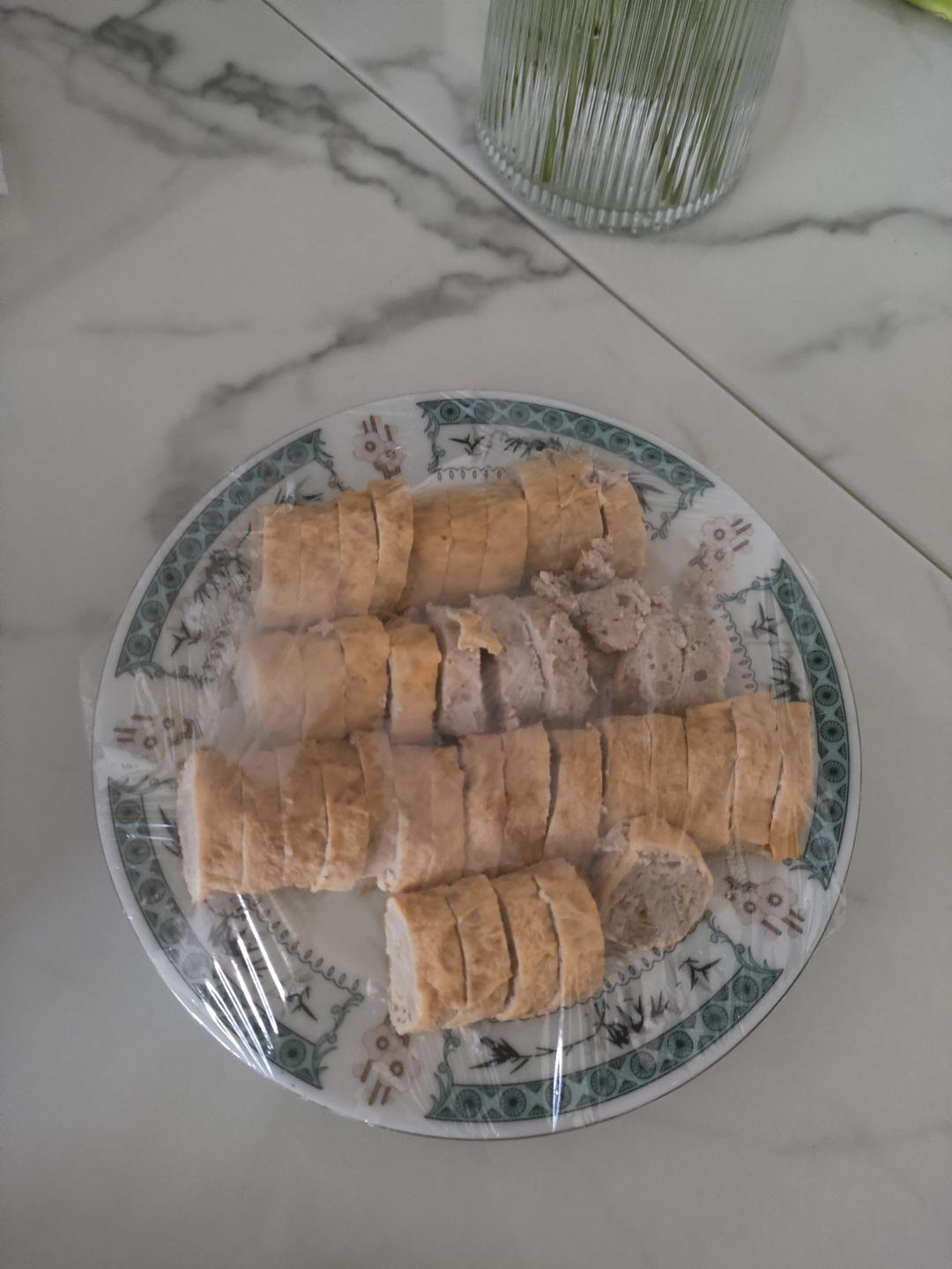 宝宝蛋皮肉卷  儿童肉蛋卷 婴幼儿鸡蛋肉卷《一岁以上宝宝辅食》卷尖 蒸鸡蛋皮卷肉午餐肉