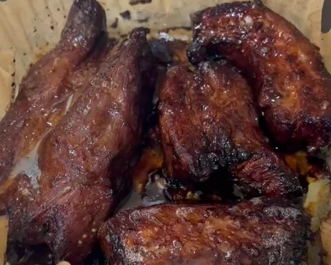 快手蜜汁叉烧空气炸锅版