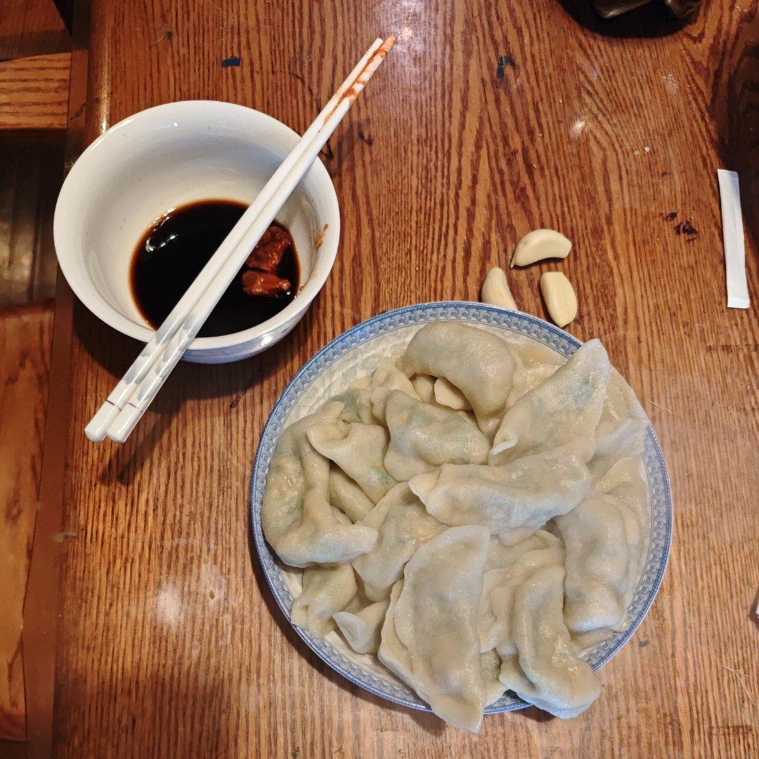 韭菜鸡蛋馅饺子