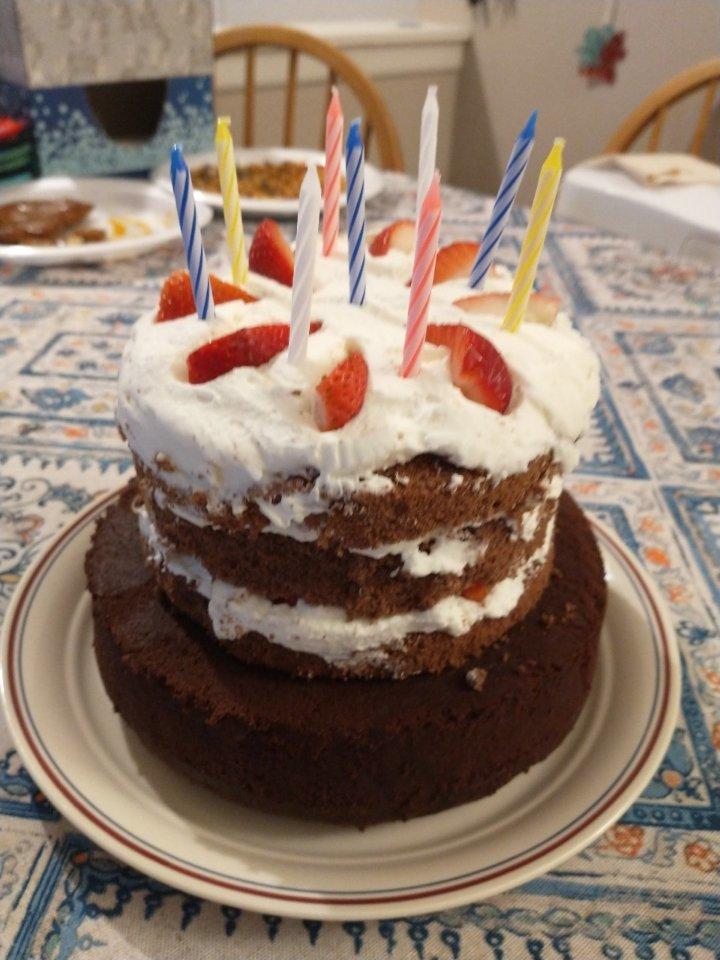 超级简单布朗尼巧克力蛋糕