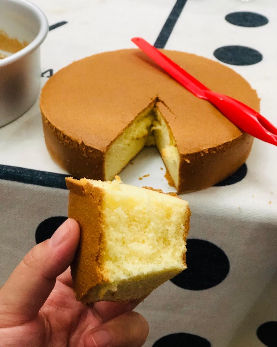视频菜谱:原味戚风蛋糕8寸戚风蛋糕不裂