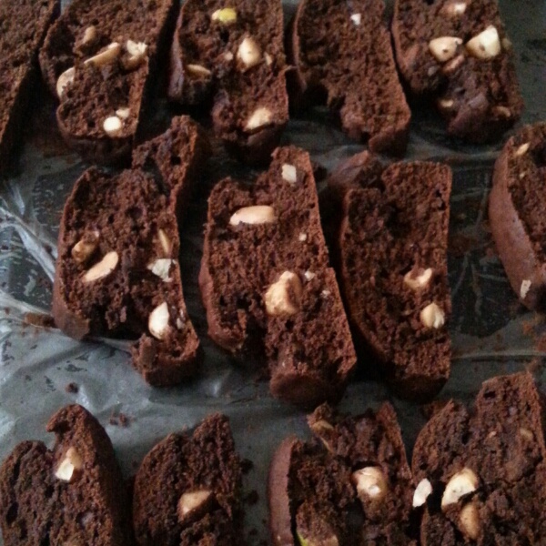 巧克力坚果意式脆饼