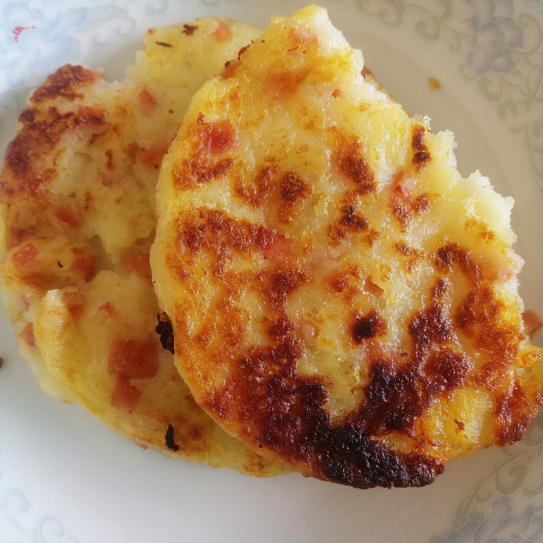土豆火腿早餐饼