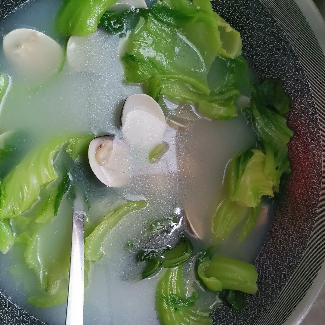 车螺芥菜汤