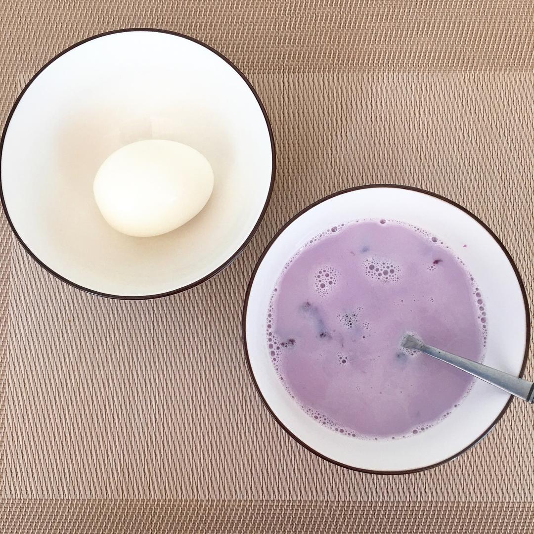 香瓜杀手做的紫薯牛奶