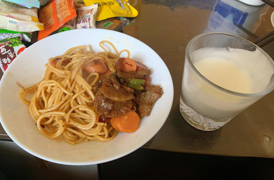 简单快手的黑椒意面