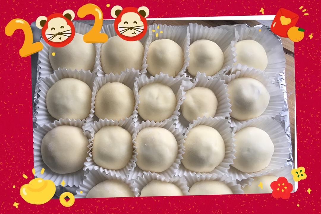 腹黑白胖子——奥利奥雪媚娘