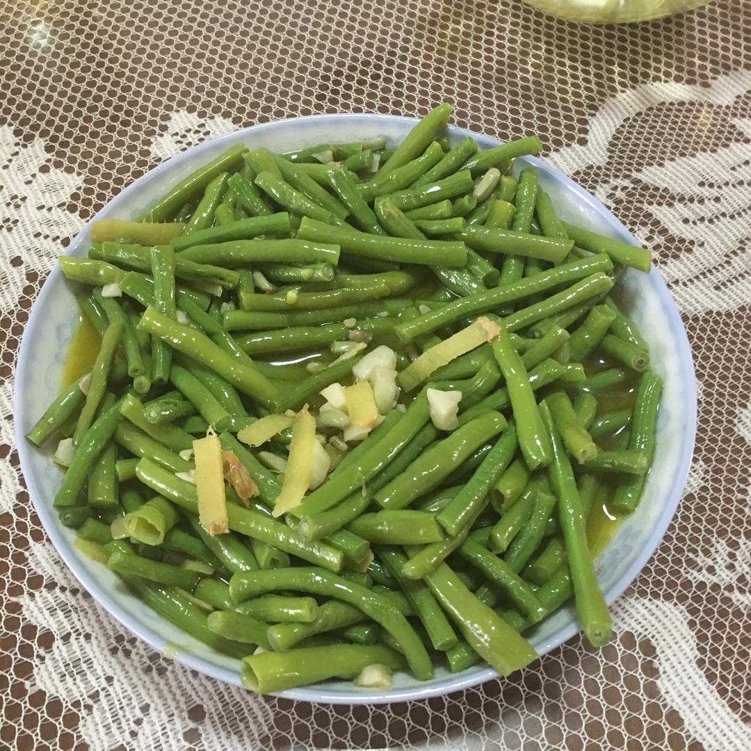 清炒缸豆