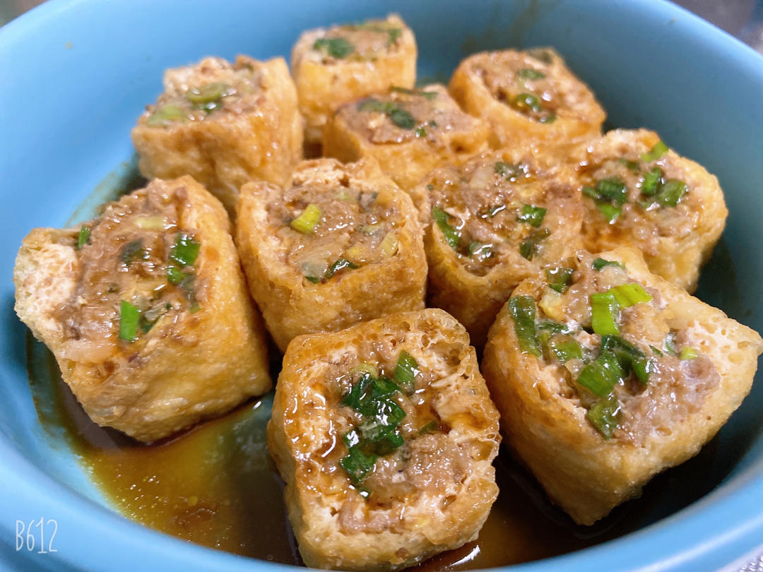 豆泡酿肉（家常版）