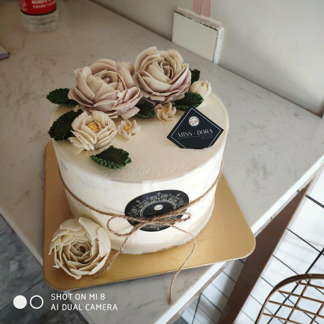 韩式豆沙裱花分享站