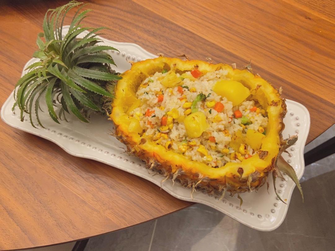 简单易操作的菠萝饭