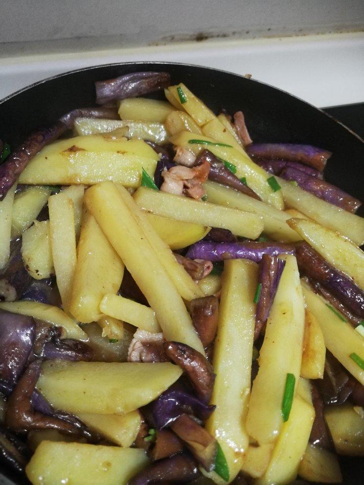土豆烧茄子
