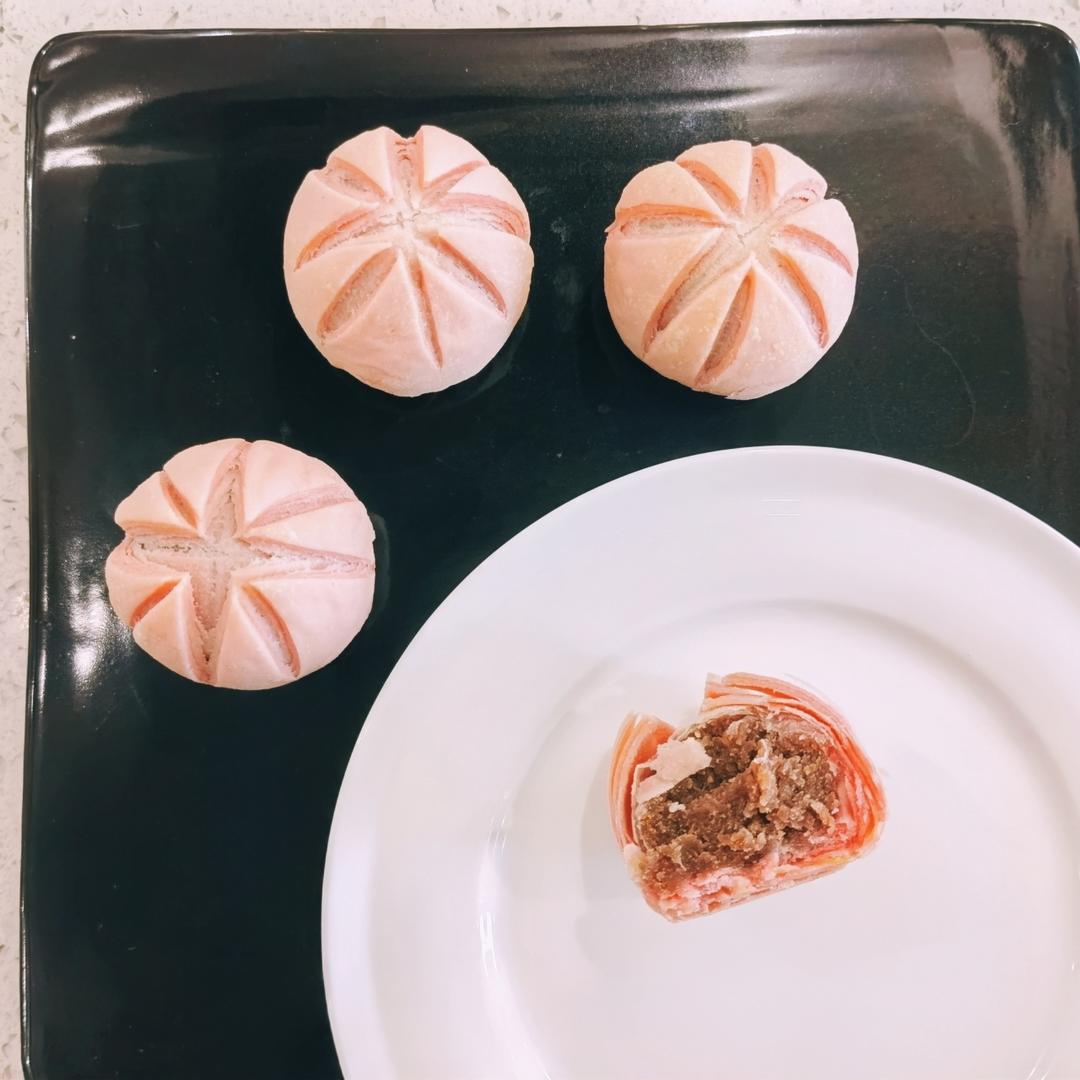 荷花酥（开口酥）烤箱版