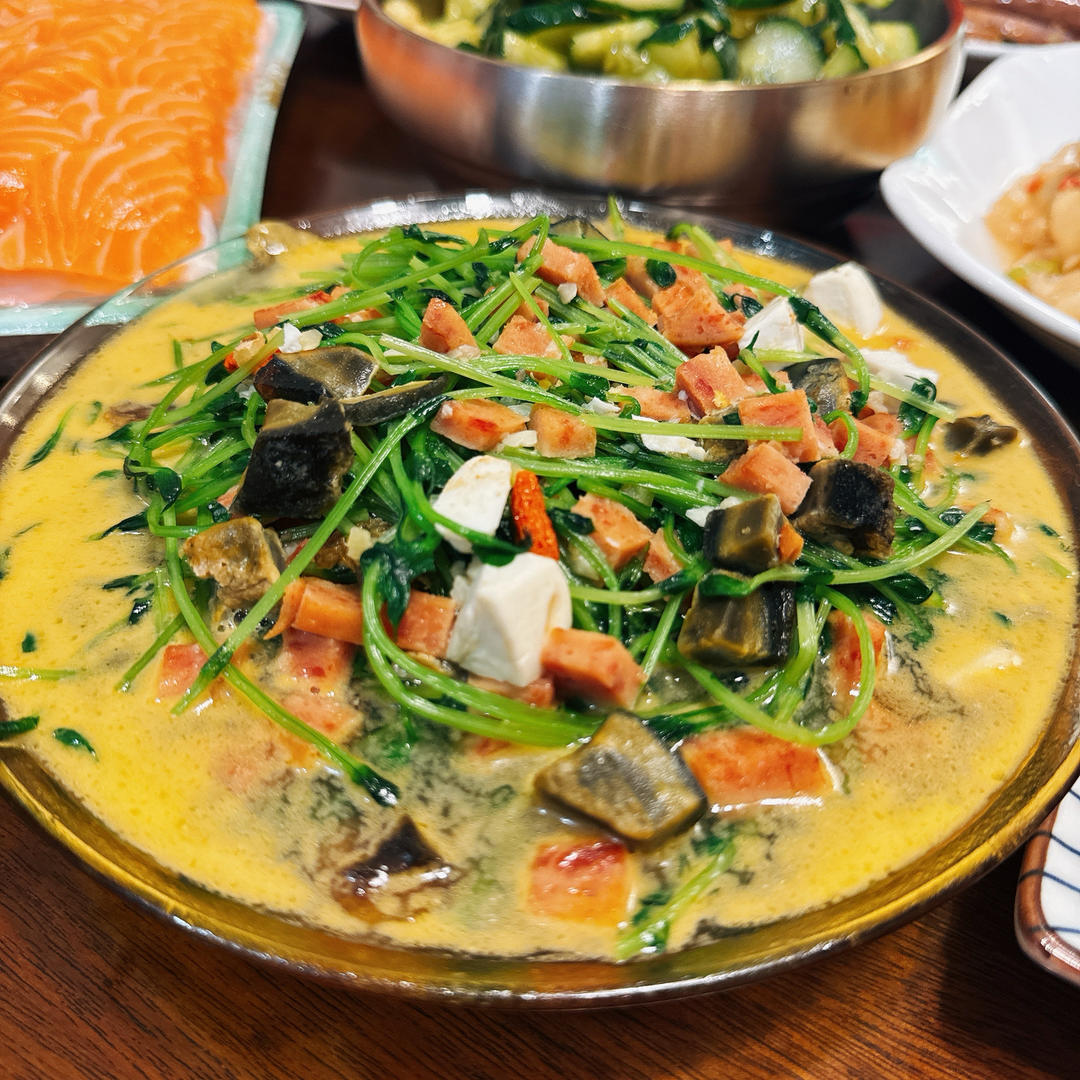上汤豌豆苗