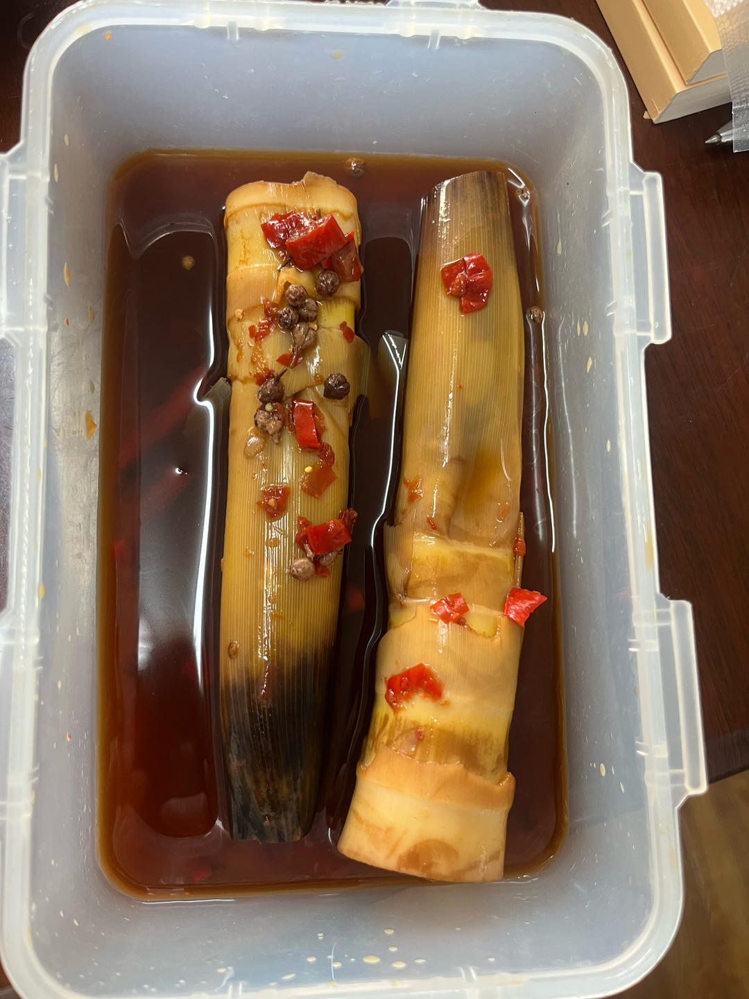 手剥笋