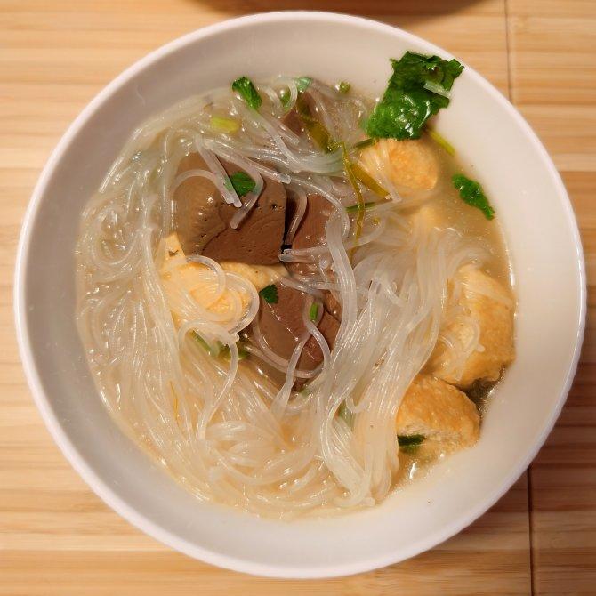 鸭血粉丝汤（简易版）