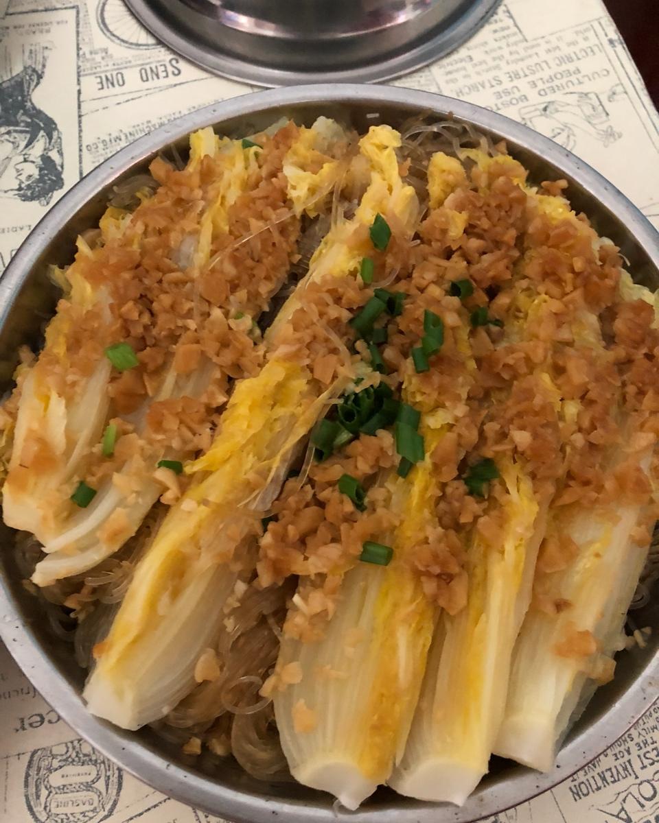 蒜蓉粉丝蒸娃娃菜