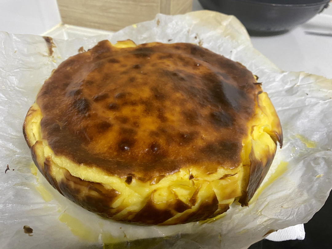 巴斯克芝士蛋糕『最简单的蛋糕』零失败🔥芝士控