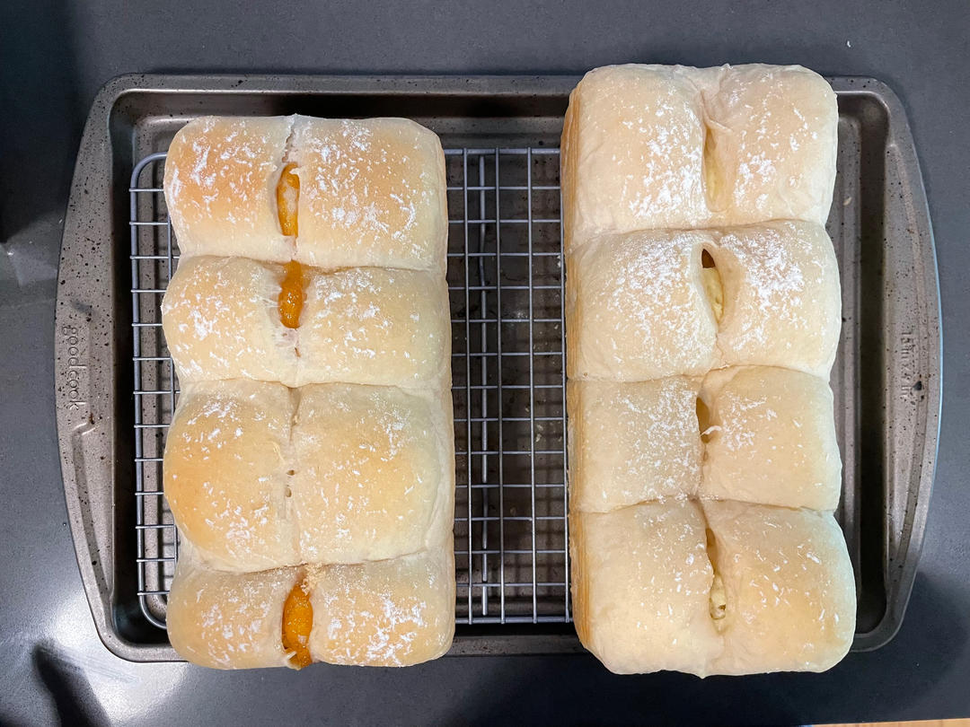 软到直不起腰的云朵榴莲吐司