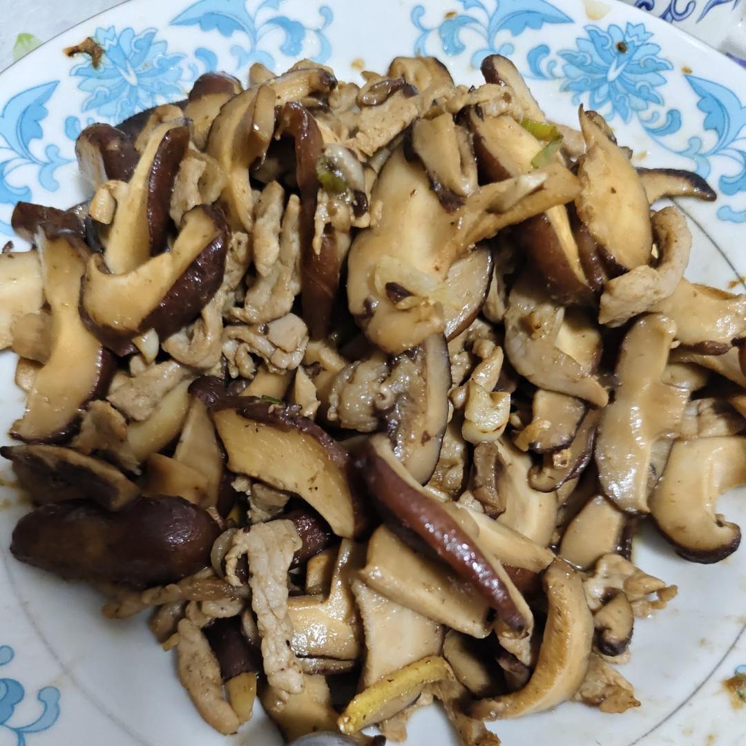 下饭神器 - 香菇炒肉 香菇炒肉丝