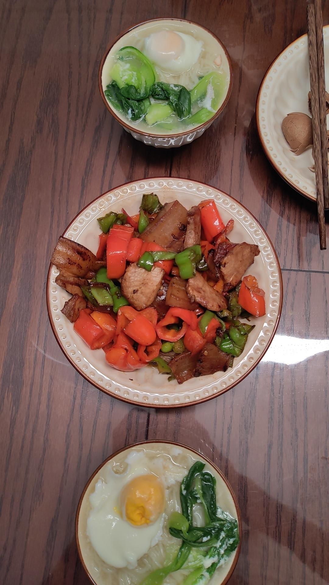 青椒炒腊肉