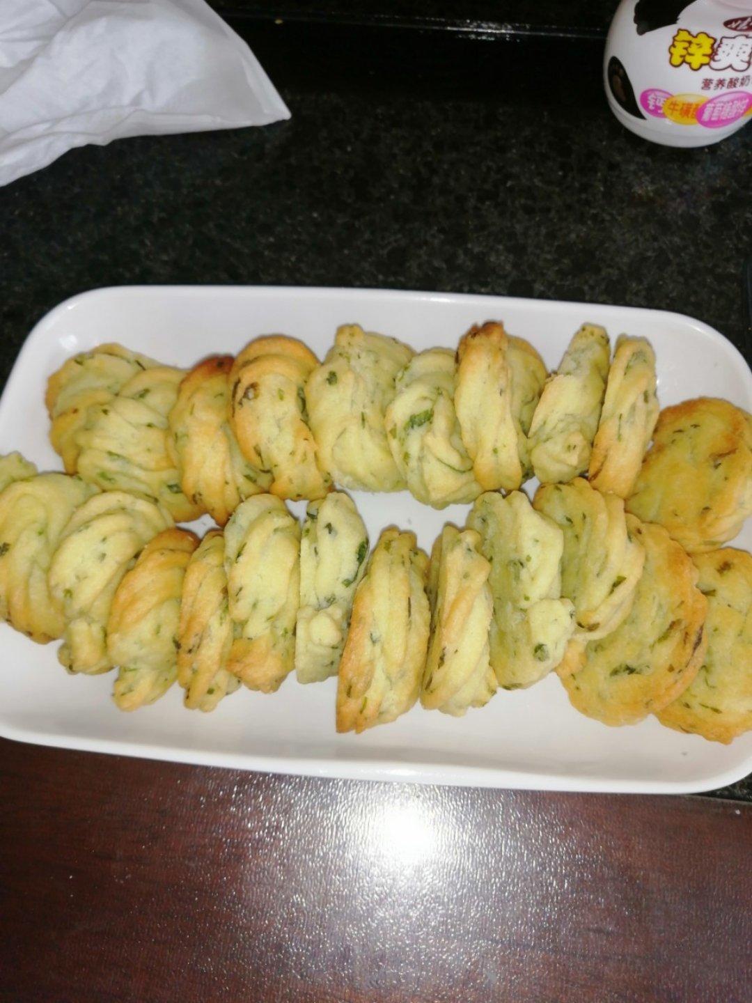 葱香曲奇——酥脆的咸味饼干