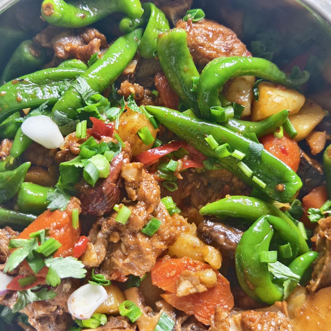 川味土豆烧排骨