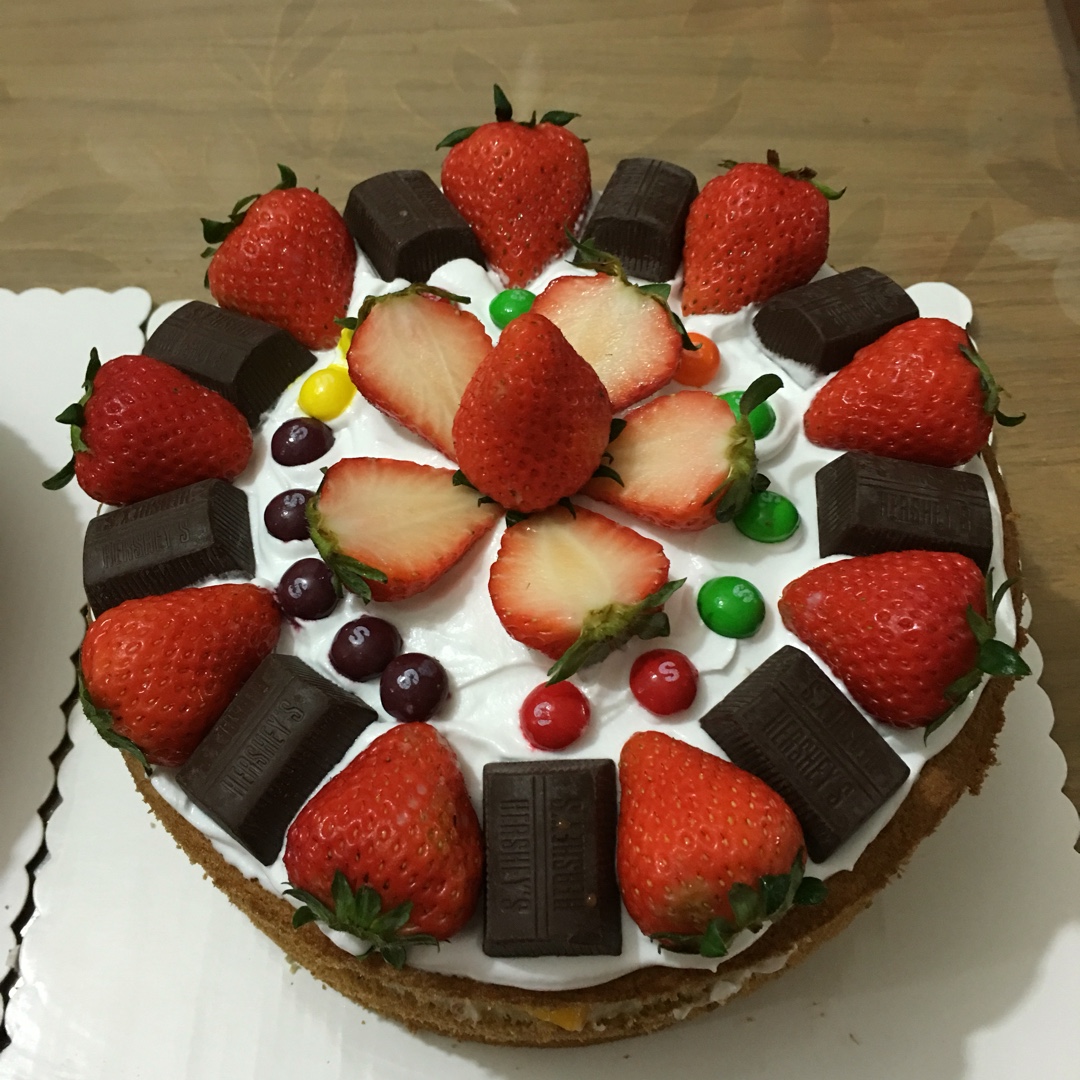 草莓裸蛋糕—八寸