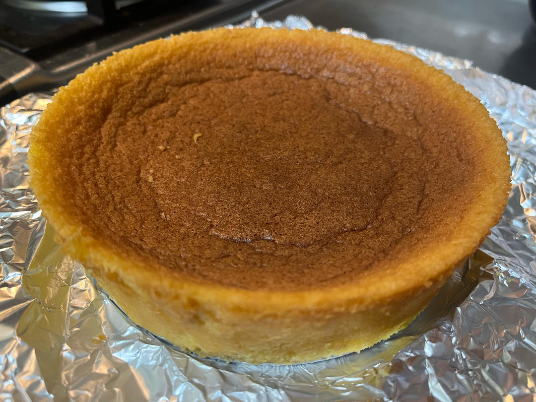 轻乳酪芝士蛋糕6寸#皮黑森林#