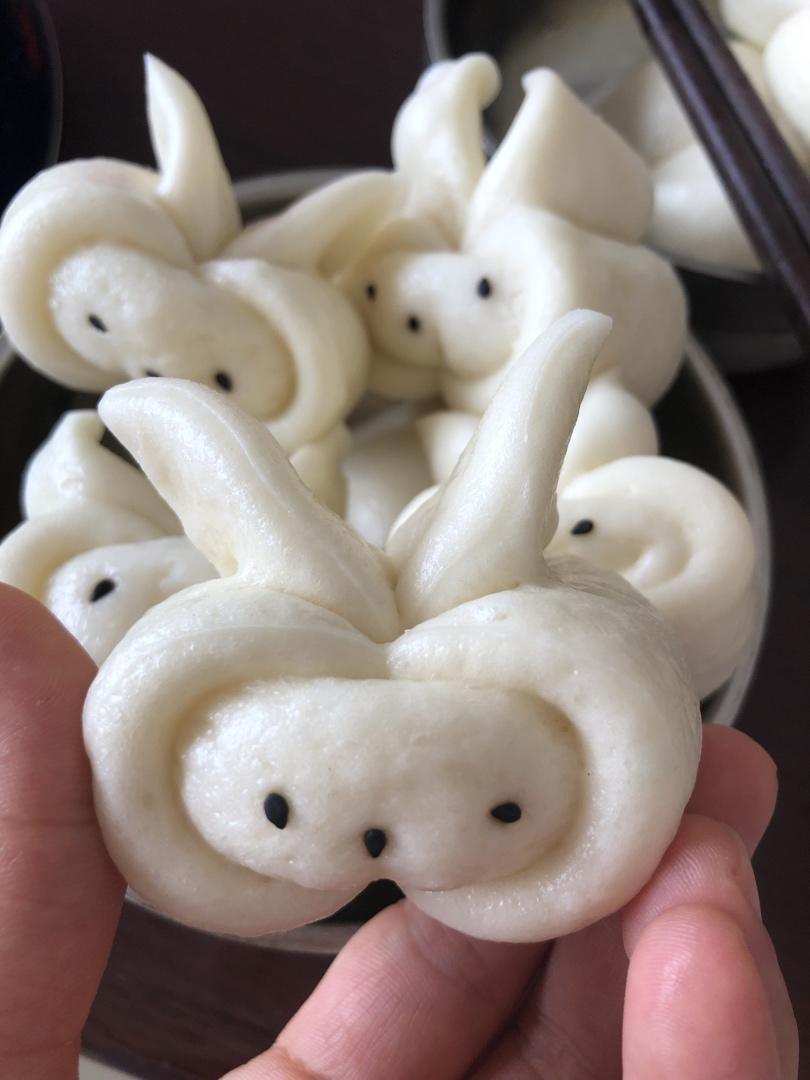 卡通兔子馒头