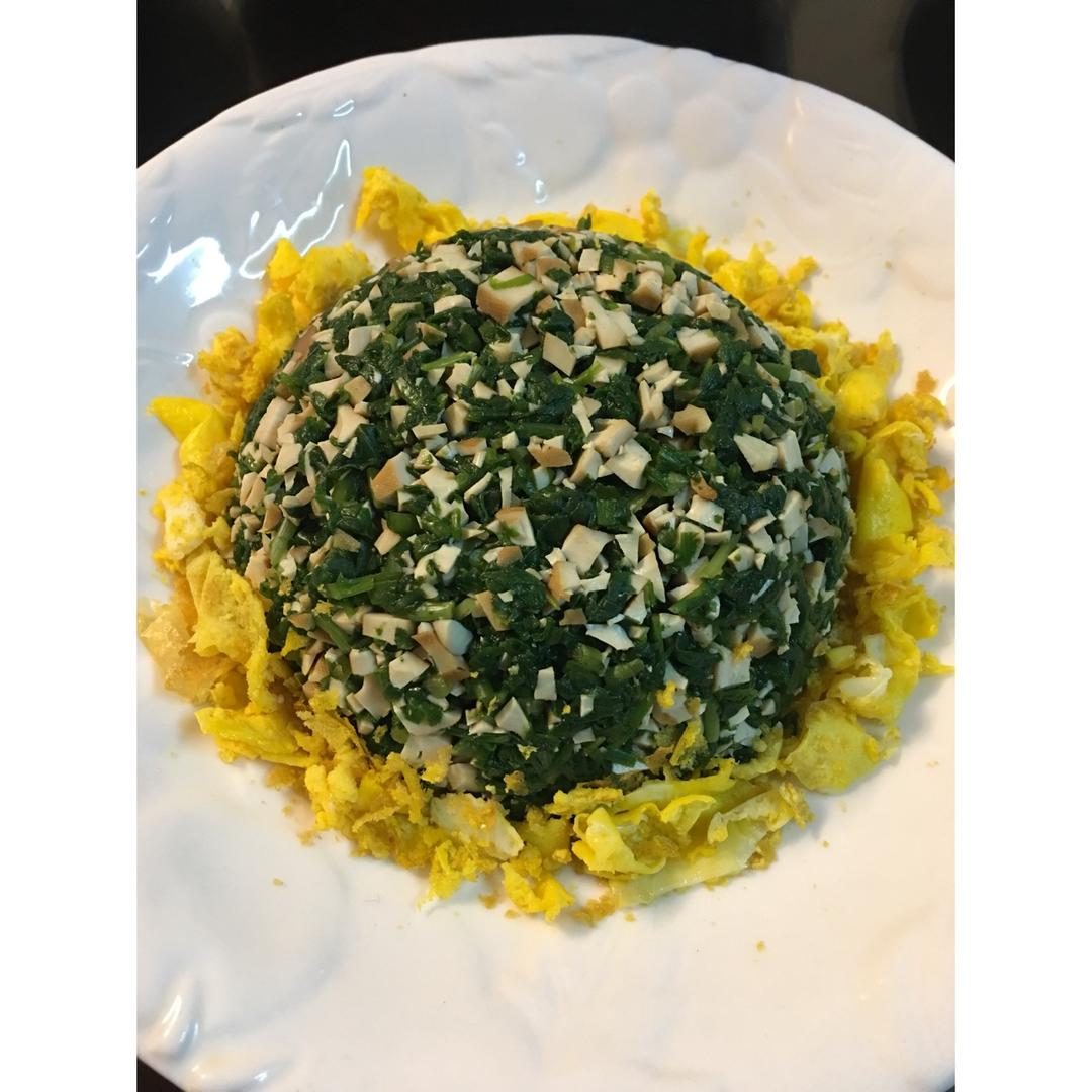 凉拌香干马兰头